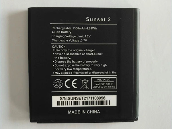 Wiko Sunset_2 battery